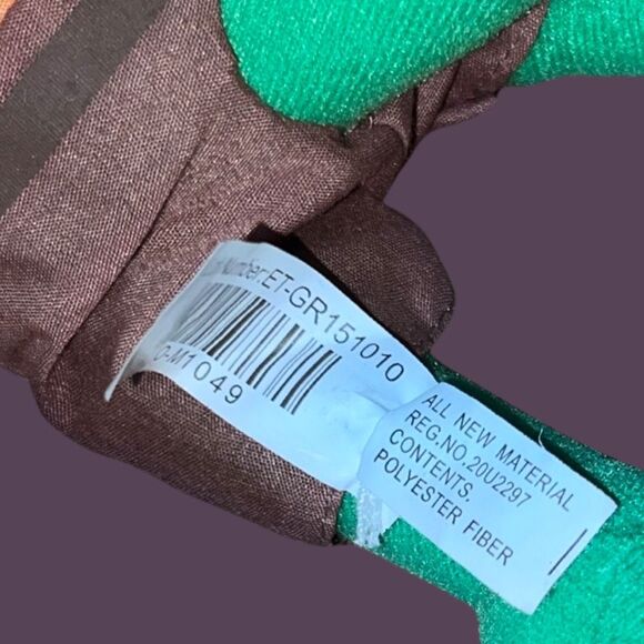 Danonino Plush Green Dinosaur Dannon Yogurt Mascot Stuffed Animal 11" - Picture 4 of 5